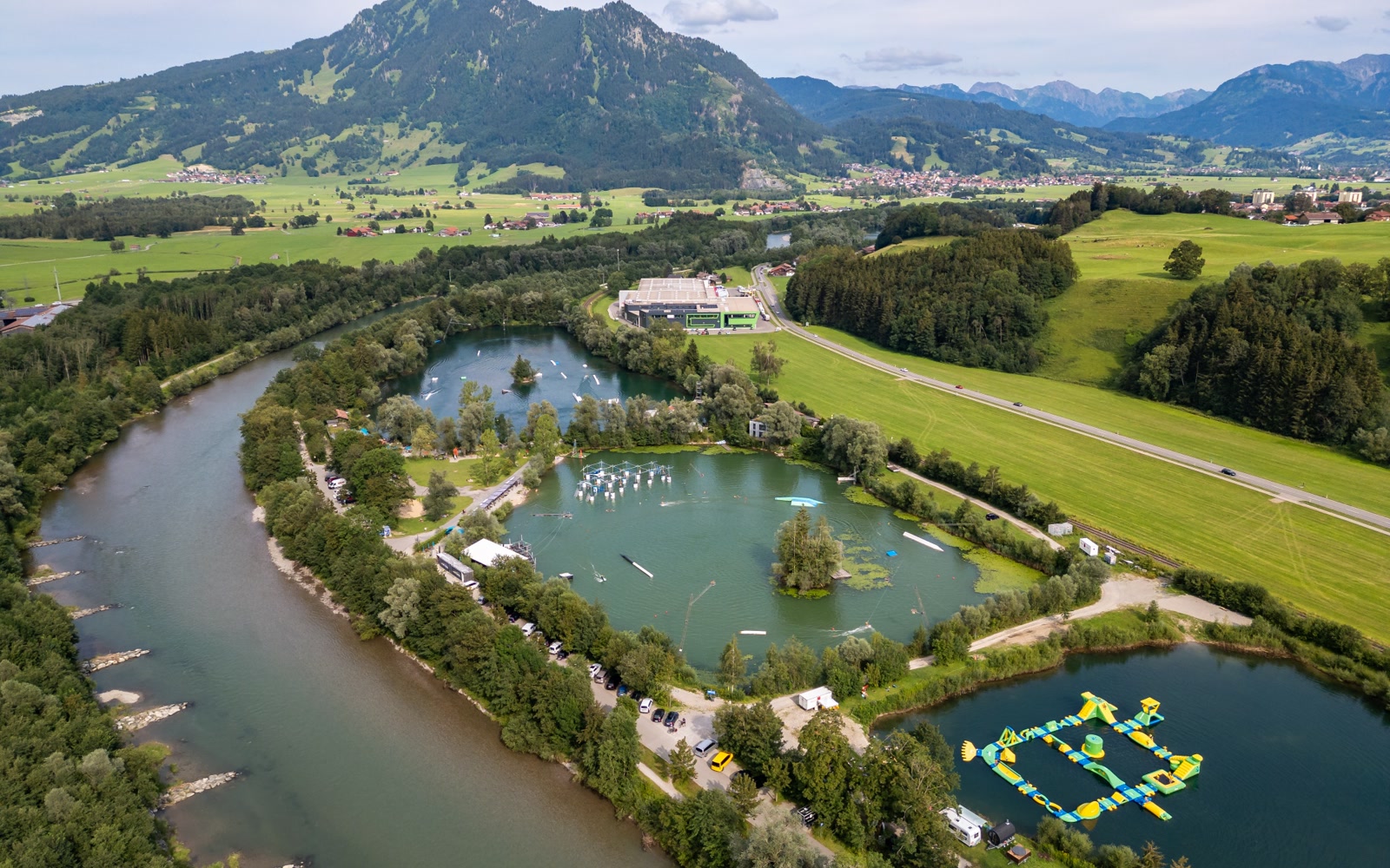 Inselsee Allgäu – Wasserski und Wakeboard – Blaichach