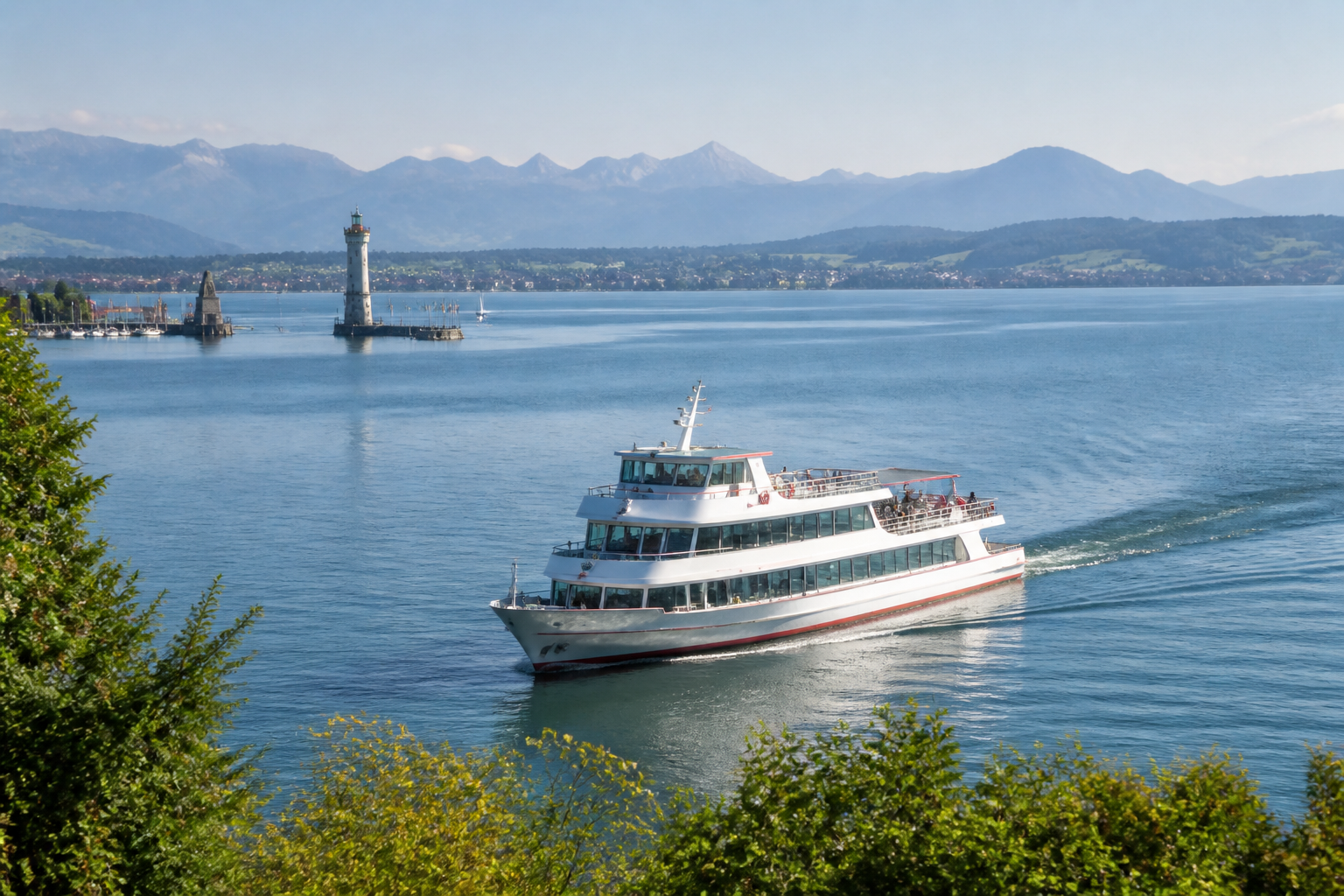 Panorama-Fahrt ab Lindau – Lindau (Bodensee)